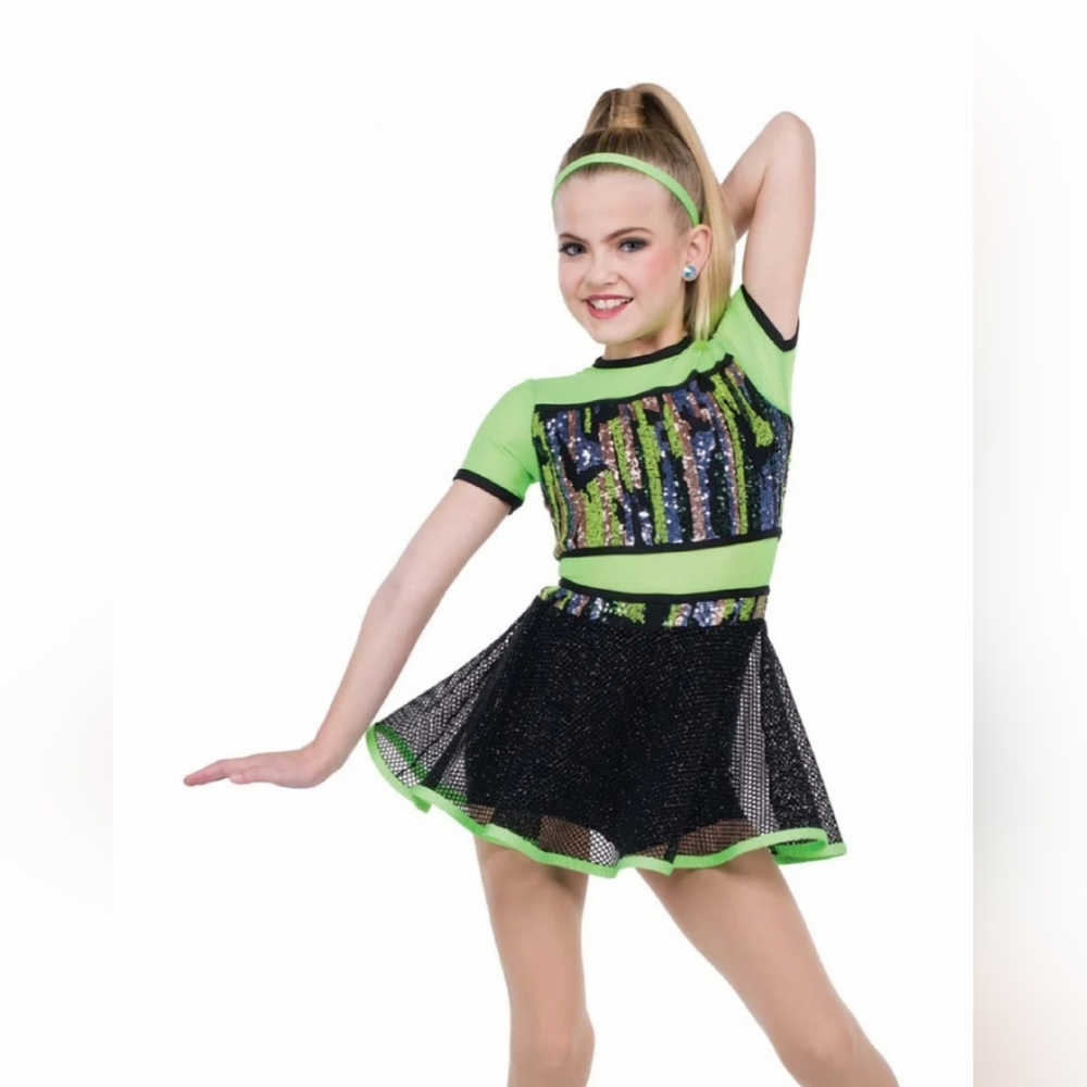 💚 Wish Come True Dance & Figure Skating Costume